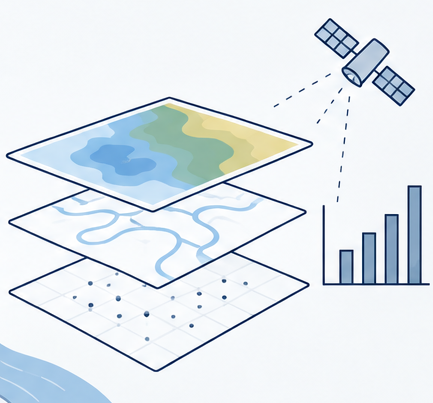Hydrological data-analysis workflow